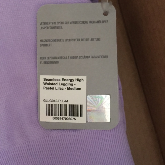 Gymshark Seamless Energy High Waisted Leggings M - Picture 6 of 6